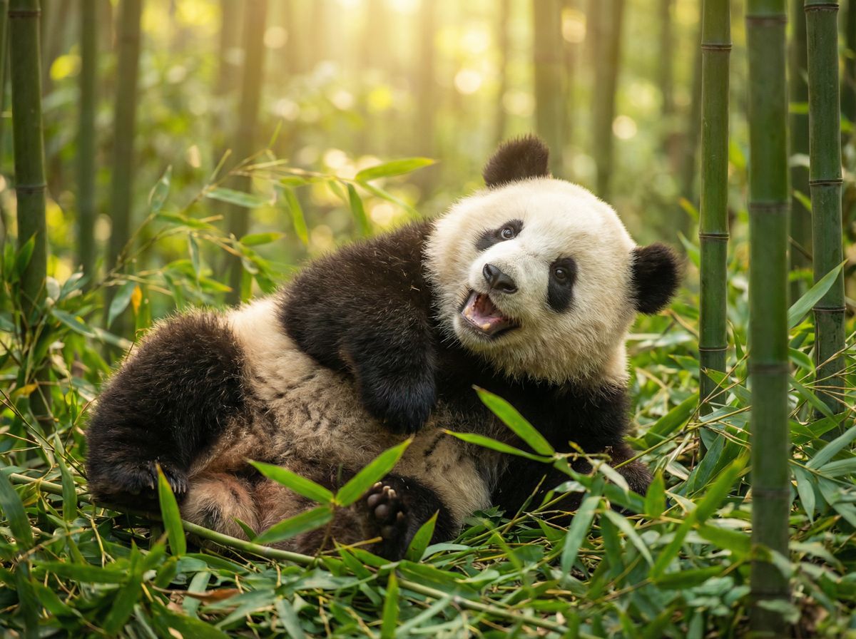 海角网视频-大熊猫竹林生活